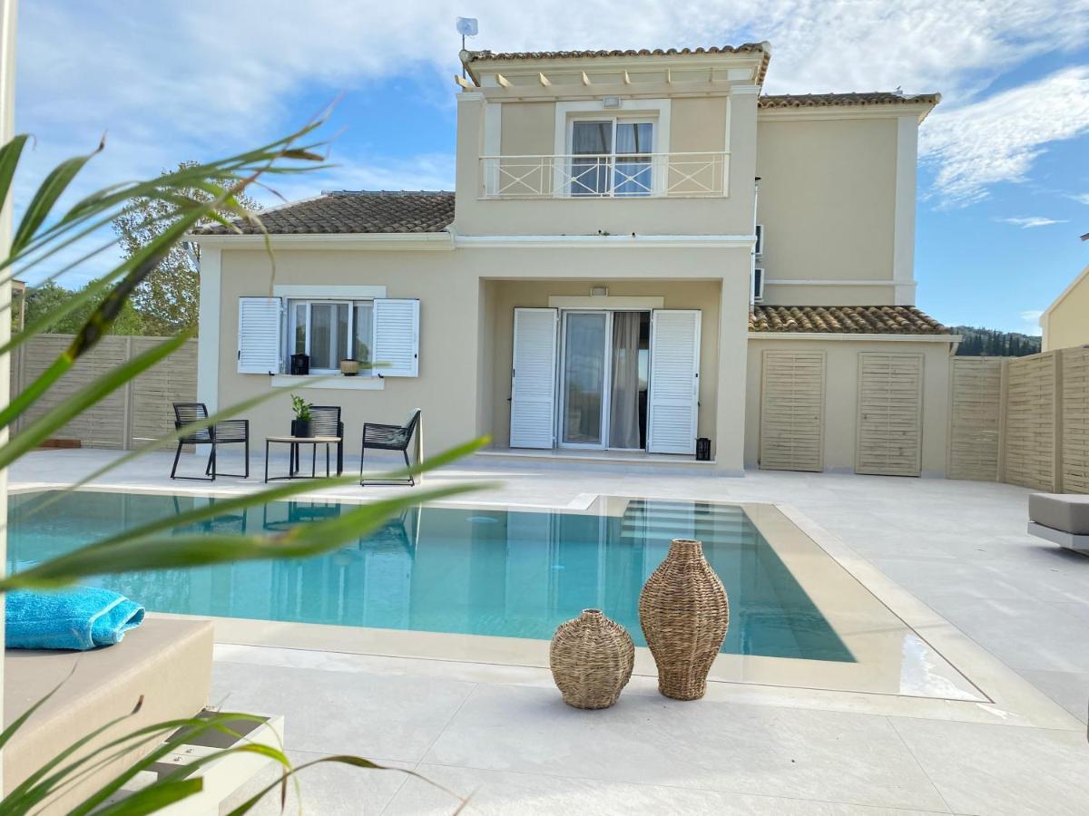 My Corfu Luxury Villa With Private Pool Sidárion Exterior foto