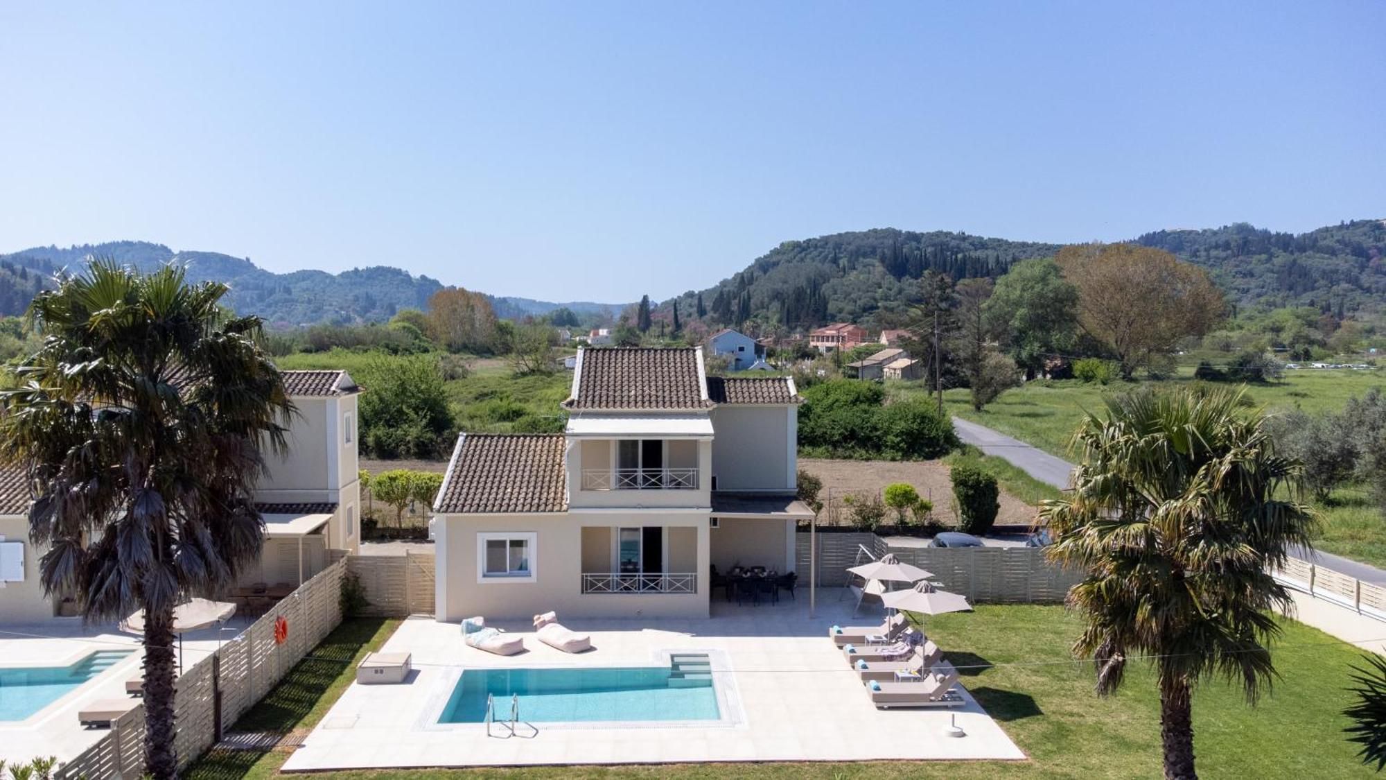 My Corfu Luxury Villa With Private Pool Sidárion Exterior foto